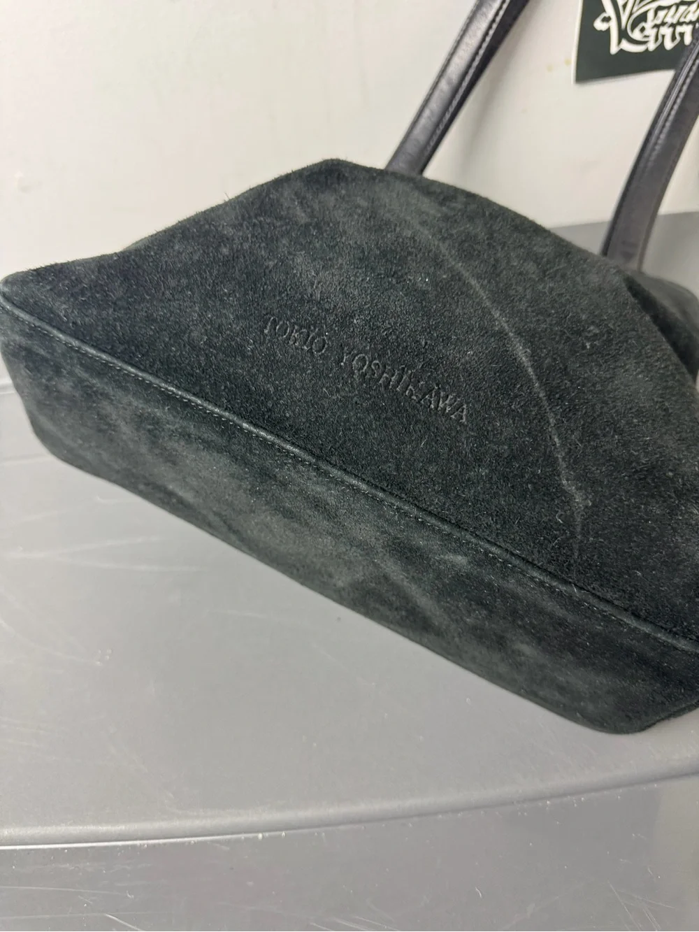 Tokio Yoshikawa Suede Shoulder Bag - Picture 5 of 9